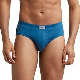 8035 Men's Super Combed Cotton Solid Poco Brief with Ultrasoft Concealed Waistband-55