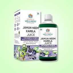 Search Jamun Neem Karela Juice for Diabetes - 1000ml, Ayurvedic Diabetic Care Juice, helps Maintain Sugar Levels, Immunity Booster for Skin Care & Natural Detox, No Added Sugar | Pack of 4-picture-24
