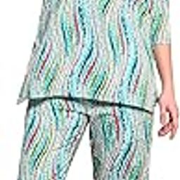 Abstract Printed Night Suit Pajama Set-image-40