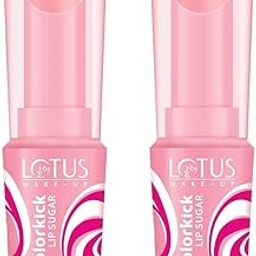 Lotus ColorKick Lip Sugar - Coral, 3g x Pack of 2-image-1