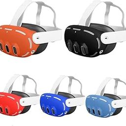 Helmet Silicone Case Anti-scratch Protective Case Fit for Quest 3 VR Glasses Headset-image-97