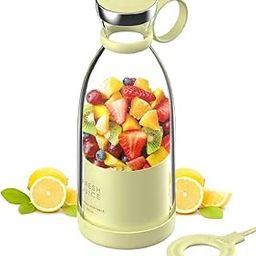 Portable USB Juicer Electric Hand Juice Maker Mixer Bottle Blender Grinder Juicer Rechargeable Fruit & Vegetable Shake Bottle, Mini Juicer Blender for Sports, Travel & Home (Multicolour)-picture-12