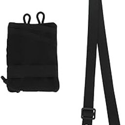 ELBME Compact Rectangular Black Fabric Storage Bag Organizer for Tools, Electronics, Office Supplies, Camping, Outdoor Sports, Everyday Carry (EDC)-image-57