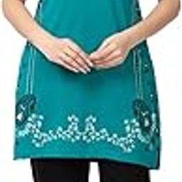 Summer Wear Cotton Round Neck Printed Nightsuit Set | Top & Pyjama Set for Women's-picture-11