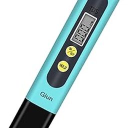 GLUN® Pre-Calibrated TDS Meter, Pack of 1 Pen Style Digital TDS Tester for Measuring Amount of Dissolved Solids in your Water-51