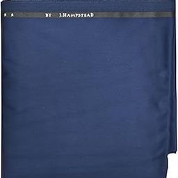 Navy Blue Plain Terron Rayon Unstitched Trouser Fabric - 1.25 Metres - VV6039-picture-21
