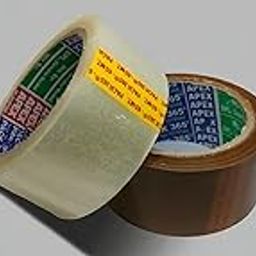 OKU 1 2" Inch Transparent & Brown Packing Tape Roll (Pack of 2)– 100 Meter Length | Cello Tape for Boxes Packing | Heavy Duty Transparent or Brown Tape for Shipping, Packaging, use to party,birthday-image-40