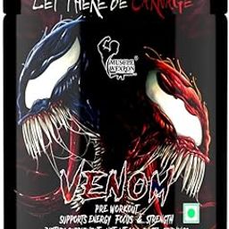 Venom Preworkout 180g 30 Servings, Unleash Your Strength with Every Scoop (Mango)-19