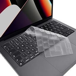 Fancy Product Silicone 15.6" Laptop Keyboard Protector Skin Cover, Waterproof Dust-Proof Ultra Thin Keyboard Skin Cover, Laptop Keyguard for Lenovo, Dell, HP, Acer, Asus, Huawei and All Keyguard-image-48