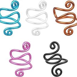 Bnf® Handmade Crochet Tension Ring for Finger | Crafts Accessories Metal Yarn Guide BlackJewelry & Watches | Handcrafted, Artisan Jewelry | Rings'-image-40