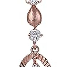 925 Silver Rose Gold Zircon Fairy Pendant with Box Chain | Gifts for Girlfriend, Gifts for Women and Girls |With Certificate of Authenticity and 925 Stamp | 6 Month Warranty*-image-58