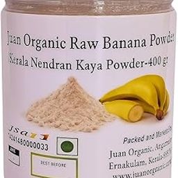 Juan Organic® Raw Banana Powder ( Kerala Nendran Kaya Powder - 400 g )-image-11
