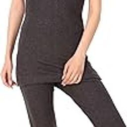 Female Parker Sleeveless Thermal Set | Ladies Thermal Top and Pajama Set-image-21