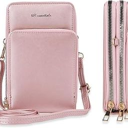 Girls Women's Multipocket Wallet Purse for Mobile Cell Phone Holder, Wallet Hand Purse Clutch Crossbody Sling Bag-4
