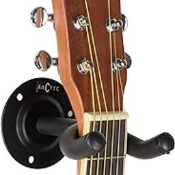 ARCTIC AR-GH-01 Universal Wall Mount Guitar Hanger, Guitar Display Bracket Hanger Hook Holder Stand for Bass Electric Acoustic Guitar (BLACK)-38
