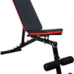 ALLYSON FITNESS Adjustable Utility Bench, Multi-Position Incline Decline Weight Lifting Workout Bench, 350 kg Limit-picture-24