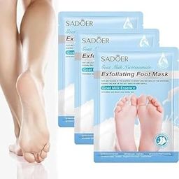 Roswaqio 100% Natural Foot Peeling & Exfoliating Foot Mask for Baby Soft Feet | Removes Dead Skin & Calluses | Hydrates & Smooths Cracked Heels -1 Pair-image-85