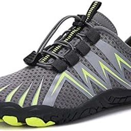 Anti-Slip Rubber Athletic Hiking Water Shoes for Mens Womens | Barefoot Aqua Swim Walking Shoes | Five-Finger Shoes | Running Shoes Lightweight Sneakers-image-23