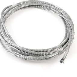 5mm Diameter Flexible Steel Wire Rope Cable 5m Length-15