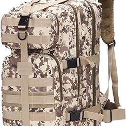 MERISHOPP Outdoor Backpack Waterproof Multi Pocket Large Rucksack Camoue C|Sporting Goods | Outdoor Sports | Camping & Hiking |Day Packs-picture-28