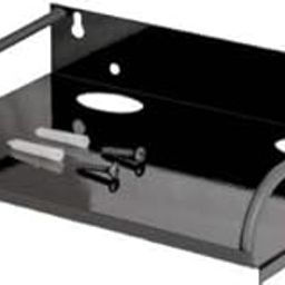 Roshani Stylish Set Top Box Stand Cast Iron Wall Shelf (Number of Shelves - 1, Black) Cast Iron Wall Shelf-image-34