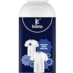 Krama Instant Stain Remover for Clothes - Active Enzyme Fabric Cleaner for Stains like Food, Ink, Oil, Rust - Heavy Stain Remover Spray for All Colored Fabrics - Baby&Pet Friendly - 100ML (Pack of 1)-image-103