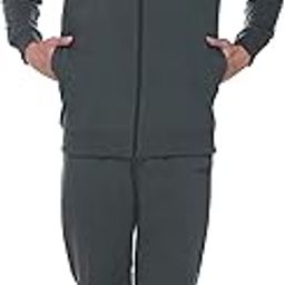 Mens Fleece Full Sleeve Zipper Casual Winter Night Track suits - 2X-Large (XXL / 44)-image-78