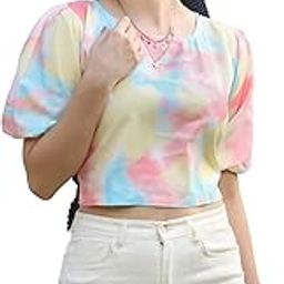 Women Striped Top with Half Sleeves for Office Wear, Casual Wear-image-67