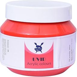 UVID Orange Artist Acrylic Colour – 500ml-image-16