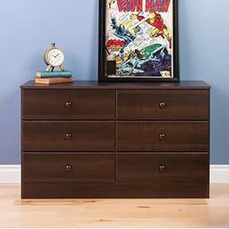 CASPIAN Furniture Chest of Drawers || Living Room || Bedroom || Office || Size in Inches (48x30x16) (Rainforest Brown)-image-91