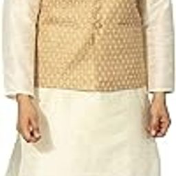 Mens Kurta Pyjama Set with Designer Ethnic Nehru Jacket-picture-13