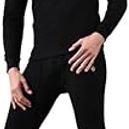 Mens Tri Blended Fabric Quilted Thermal Set-image-20