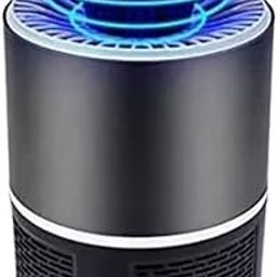 kiddly Mart Eco Friendly Electronic LED Mosquito Killer Trap Lamp, Mosquito Killer lamp for Home, USB Powered Electronic Fly Inhaler Mosquito Killer Lamp, Grogu Butterfly (Round Black)-12
