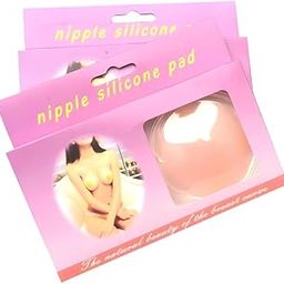 Reusable Silicone Nipple Cover pad Invisible Pack of 2 Pink-image-44
