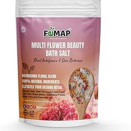 Femap Epsom Multi Flora Bath Salt for Body & Foot Spa, Calming, Relaxing, Muscle Pain Relief, Aromatherapy | Pure & Natural | Sea Salt, Rose Essential Oil & Vitamin E, 300g (Pack of 1)-image-41