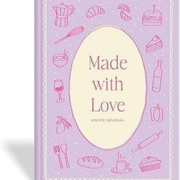 7mm Recipe Journal | Made with Love Mauve | Make your own Recipe and Cook Book | Kitchen Essential | A5 Size | 4 Sticker sheets | Hardbound and Laminated | 21 by 14.8 cms-picture-31