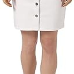 Women's Buttoned Denim Skirt-image-58