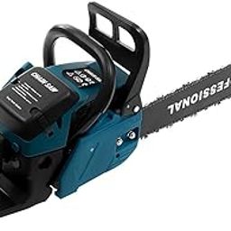 HELLARO Gas-powered Chainsaw, 58CC 2-Stroke Gasoline Chainsaw, Chainsaw Cutting Wood Gas Sawing, Chain Saw Set，3.1HP Strong Power，Used For Forest Logging, Wood Cutting, Pruning, Gardening (22" Inchs)-picture-30
