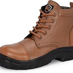 eego italy Women's Genuine Leather Police Boots-picture-13