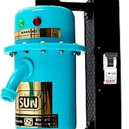 Abirami SUN MCB Model Hot Star Electric Instant Water Heater/Geyser - 1L | ISI Thermostat & Element | SHOCKPROOF, Faster Heating, Thermostat and Cut-Out & Safety Valve (3kW) - Green-image-53