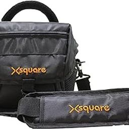 Xsquare Polyester Dslr Camera Shoulder Bag Travel Camera Bag For Nikon Canon Sony Cameras, Lens, Tripod And Accessories Camera Bag (Black)-10