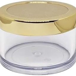 M.C. PIPWALA 50 gm DIY Skin Care Cosmetics Acrylic Jars with Golden Lids, For Creams, gels & Lip Balms, Capacity 50 gm. (Pack of 10), Golden cap-51