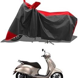 VELWORD® Two Wheeler - Scooty - Bike Cover for Bajaj Chetak Electric Scooter Cover with Water-Resistant and Dust Proof Premium 190T Fabric_-image-84