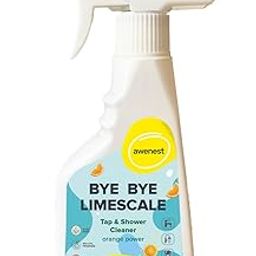 Awenest BYE BYE LIMESCALE Tap & Shower Cleaner | Orange Power | Tough Limescale Remover for Taps, Showers, Tiles, Electric Kettle | Sulphate-free | Ammonia-free | Non-toxic-image-5