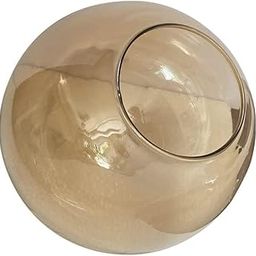 SVDK Hand Blown Amber Glass Globe Lamp Shade | 5.9 Inch Light Cover for Pendant Lamps, Chandeliers, Ceiling Lights & Wall Sconces (Pack of 1)-36