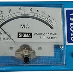 SIGMA Make Insulation Tester 2500VDC / 5000M Ohm (Megger) Battery Operated-14