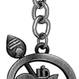 South Indian Lord Kartikeya Murugan Subrahmanya Tamil Om Keyring Grey Zinc Metal Religious Keychain For Men And Women-29