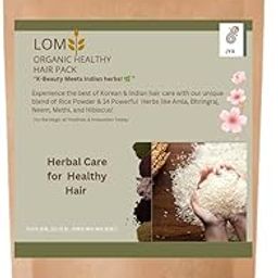 Rice Powder with 14 Herbs Hair Mask 100gm Pack of 1 | Repairs & Strengthens | Damaged Hair Softness, and Shine | Nourishing Protein Infusion for Healthy Hair-image-76