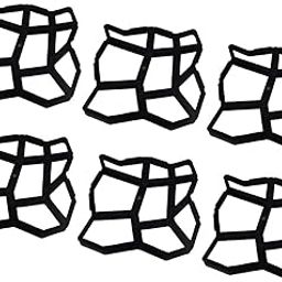 LICHTS® 6X Garden DIY PVCMolded Paving Mold Pathmate Maker Mould 35x35x3.6cm|Home & Garden | Yard, Garden & Outdoor Living | Garden Decor| Decorative Stepping Stones-image-44
