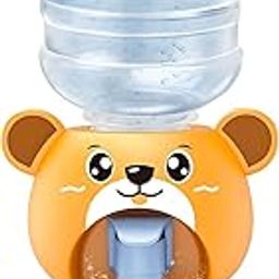 Bear Shaped Mni Water Dispenser for Kids, Cute Animal Design,Water Machine Toy, 18 cm Height, Portable Drink Dispenser with Cup-picture-0